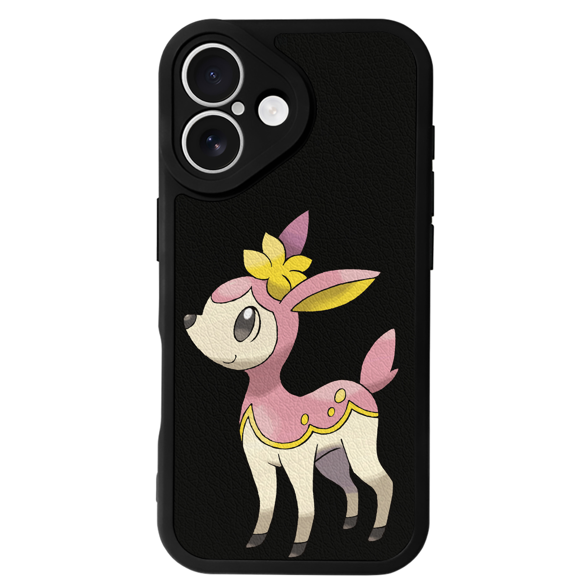 （画像用） ポケットモンスター Pokémon 【iPhone 16シリーズ対応】シリコンスマホケース（レザー調） 材質：シリコン